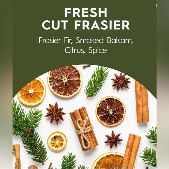 Better Homes and Gardens 3-Wick Pumpkin Jar Candle, Fresh Cut Frasier, 30 oz New - Picture 8 of 10